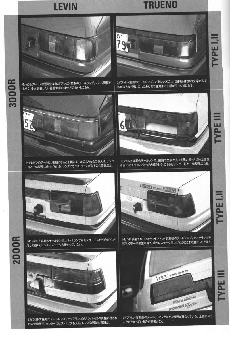 [Image: AEU86 AE86 - AE86 tail light Lens number help]