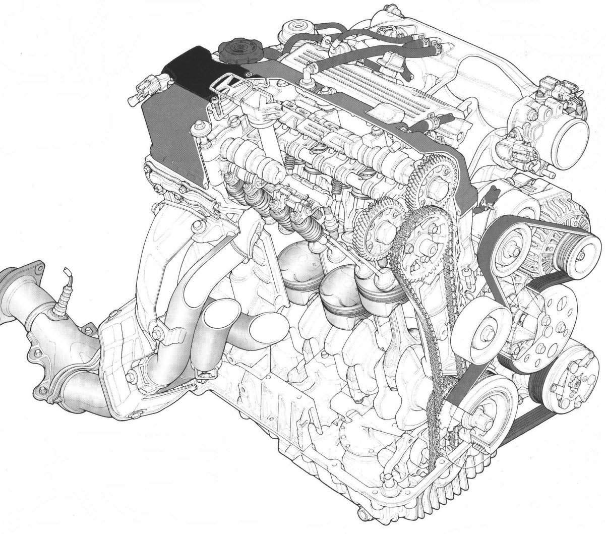 Honda s2000 technical drawings #2